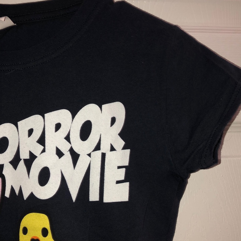 Bacon & Eggs Tshirt Piggy & Chick Horror Movie - Picture 4 of 8